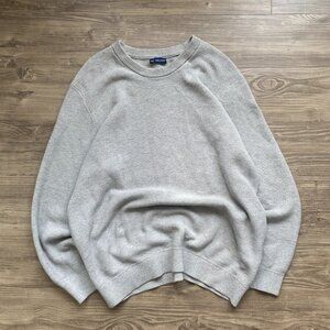 Grey GAP Knitted Crewneck